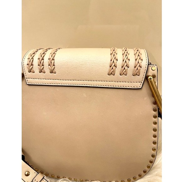 EUC CHLOE SMALL HUDSON PEARL BEIGE SHOULDER BAG TASSEL SMOOTH CALFSKIN PURSE Exc - Picture 16 of 16